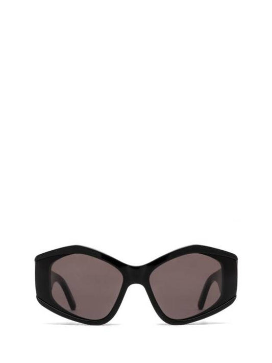 Luxury Balenciaga Eyewear Cat Eye Acetate Sunglasses Black