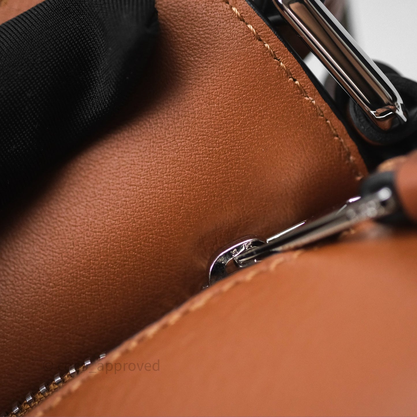 Loewe Small Puzzle Edge Bag in Tan Calfskin