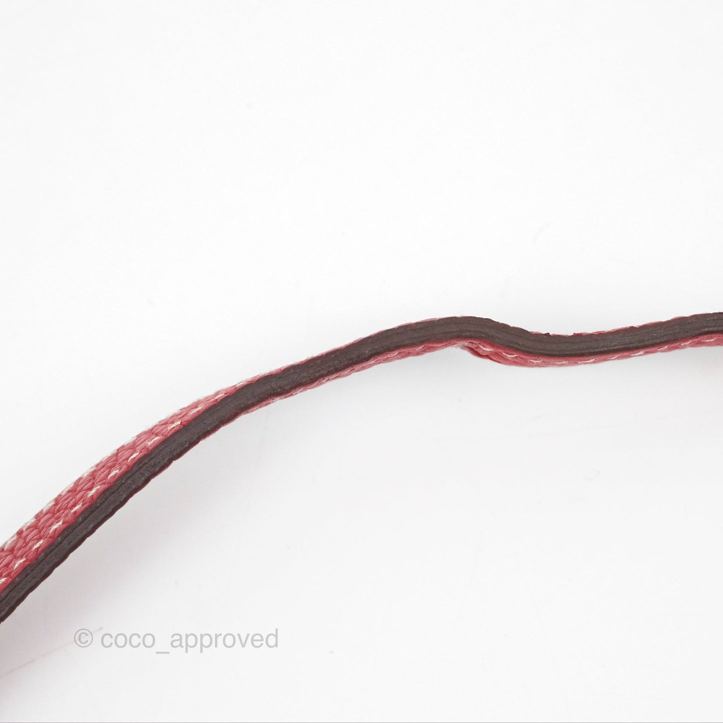 Hermès Halzan 31 Rouge Casque Clemence Palladium Hardware