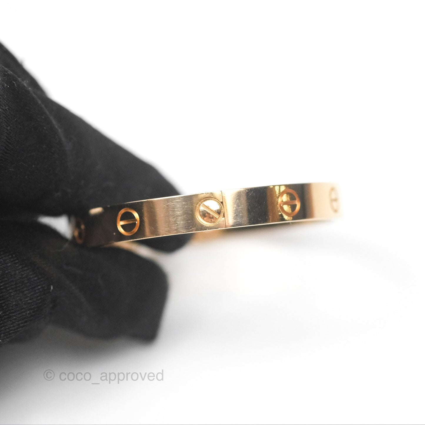 Cartier Love Bracelet Rose Gold Size 16