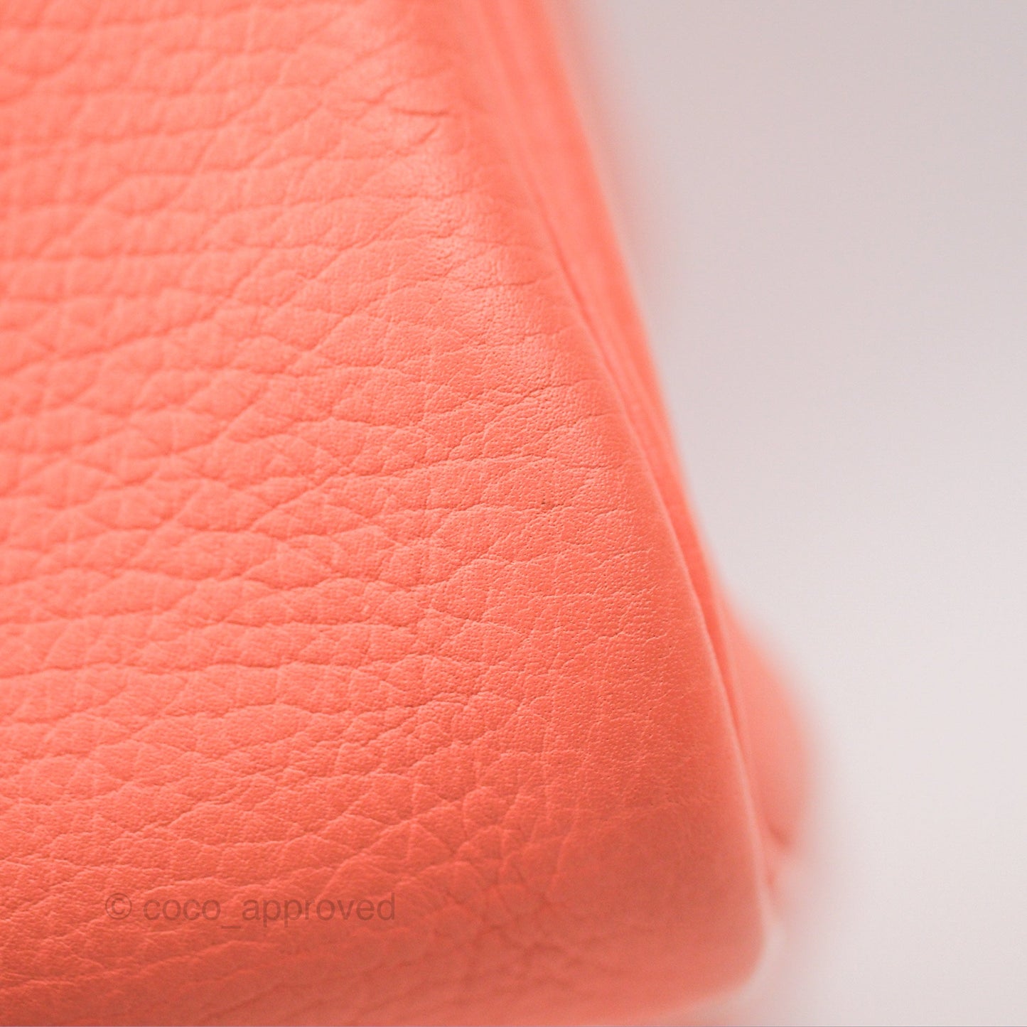 Hermès Lindy 30 Flamingo Clemence Palladium Hardware