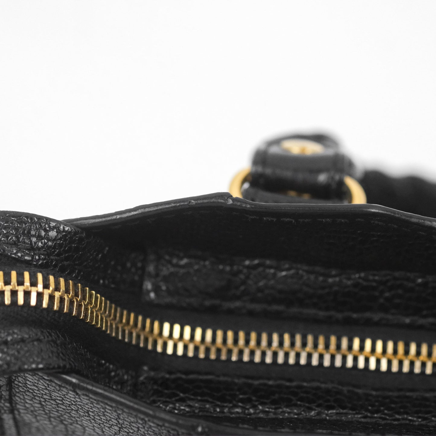 Balenciaga Classic Mini City Bag Black Grained Calfskin Gold Hardware