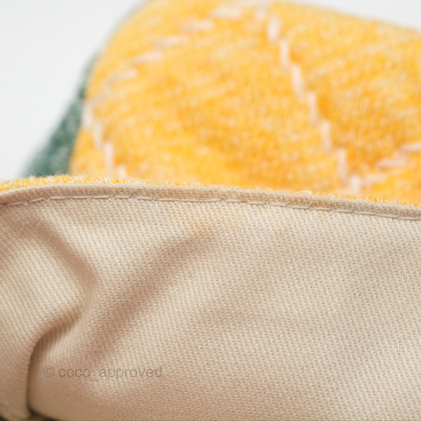 Chanel Denim Quilted Medium Flap Rainbow Gold Hardware