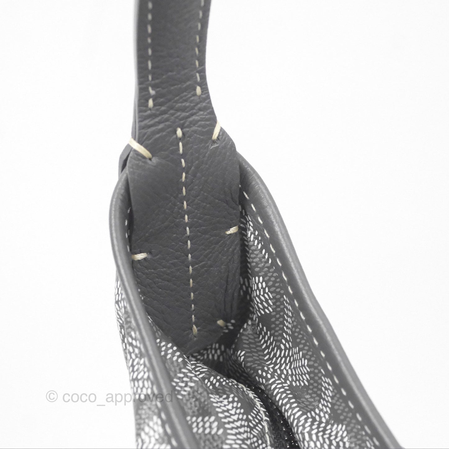Goyard Bohème Hobo Bag Grey Goyardine Canvas