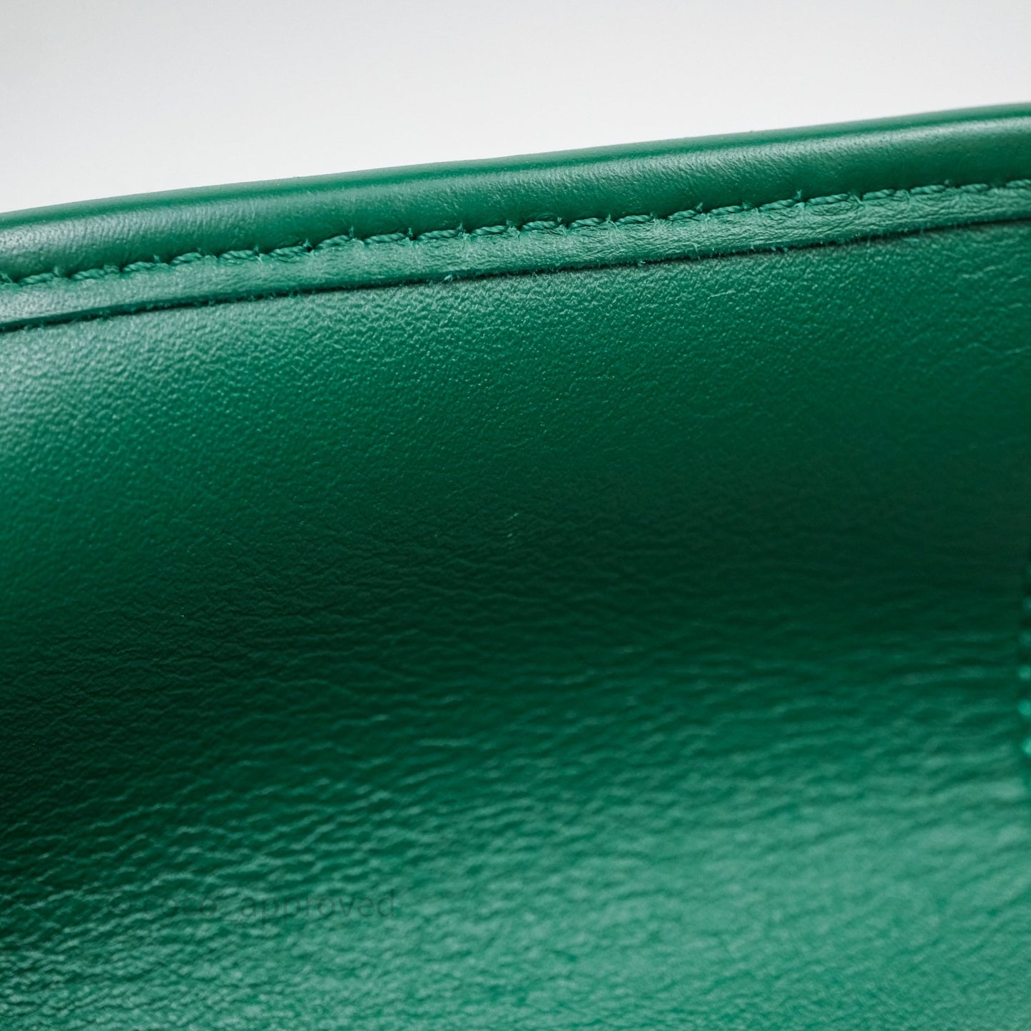 Chanel Tweed Jungle Stroll Hobo Bag Green Silver Hardware