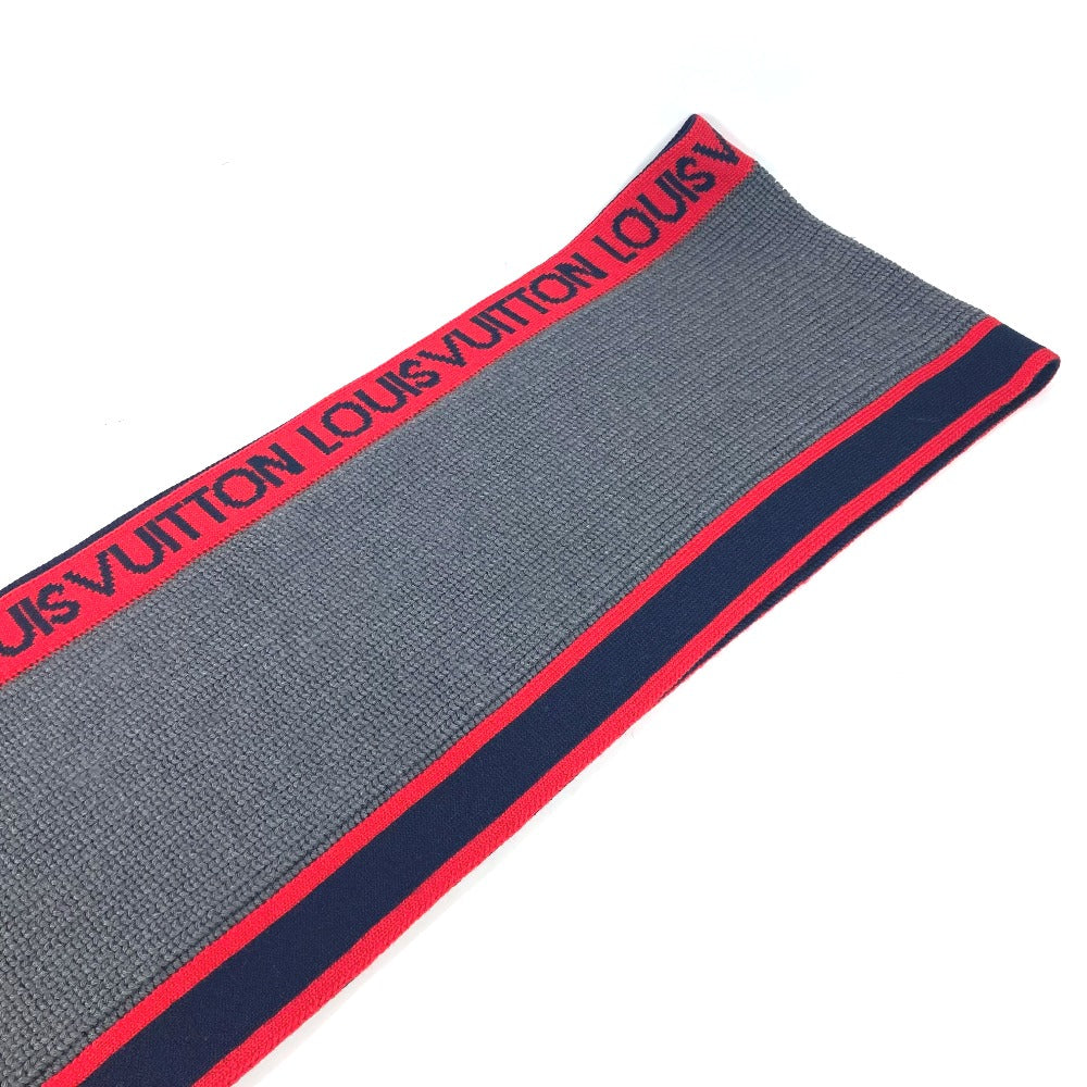 LOUIS VUITTON Scarf M71255 wool Red Elshap LV Generation