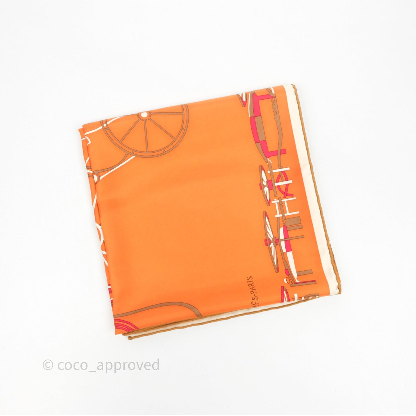 Hermès Complication Equestre scarf 90