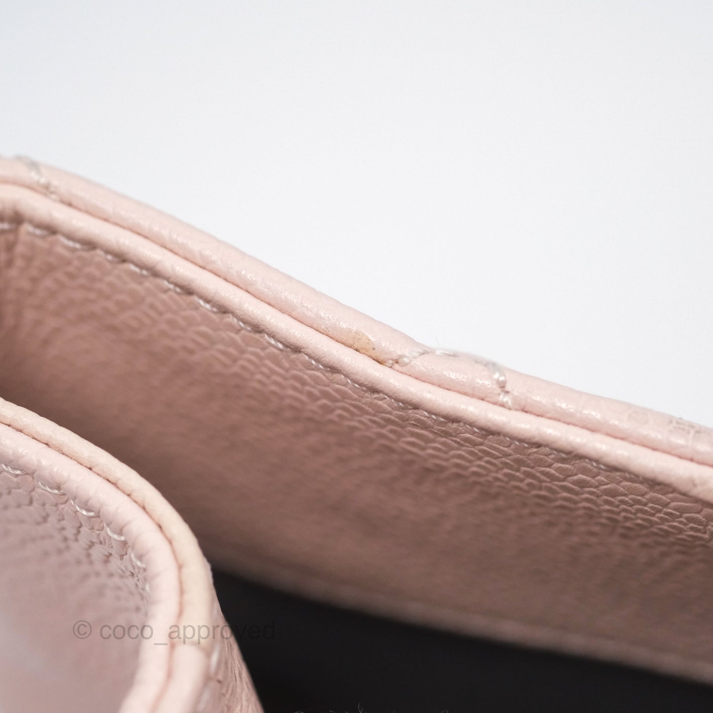 Chanel GST Pink Caviar Silver Hardware