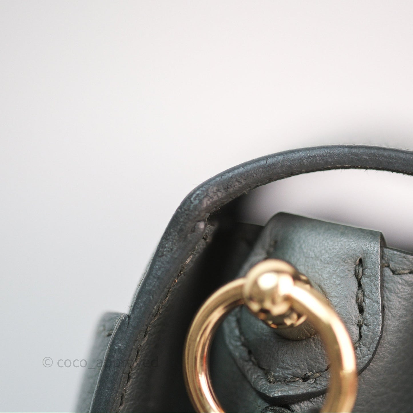 Hermès Roulis Mini 18 Vert Amancde 63 Evercolor Gold Hardware