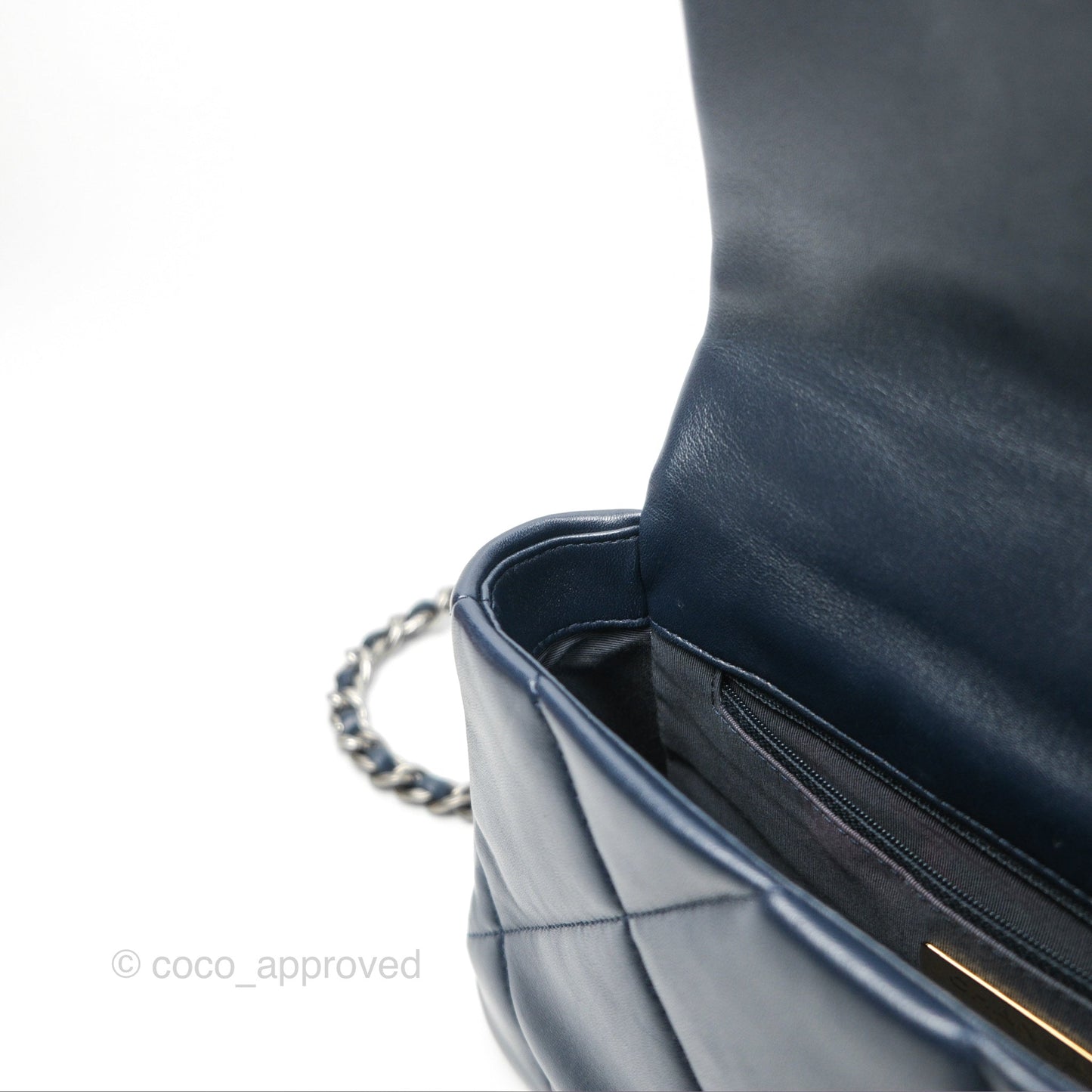 Chanel 19 Small Navy Mixed Hardware