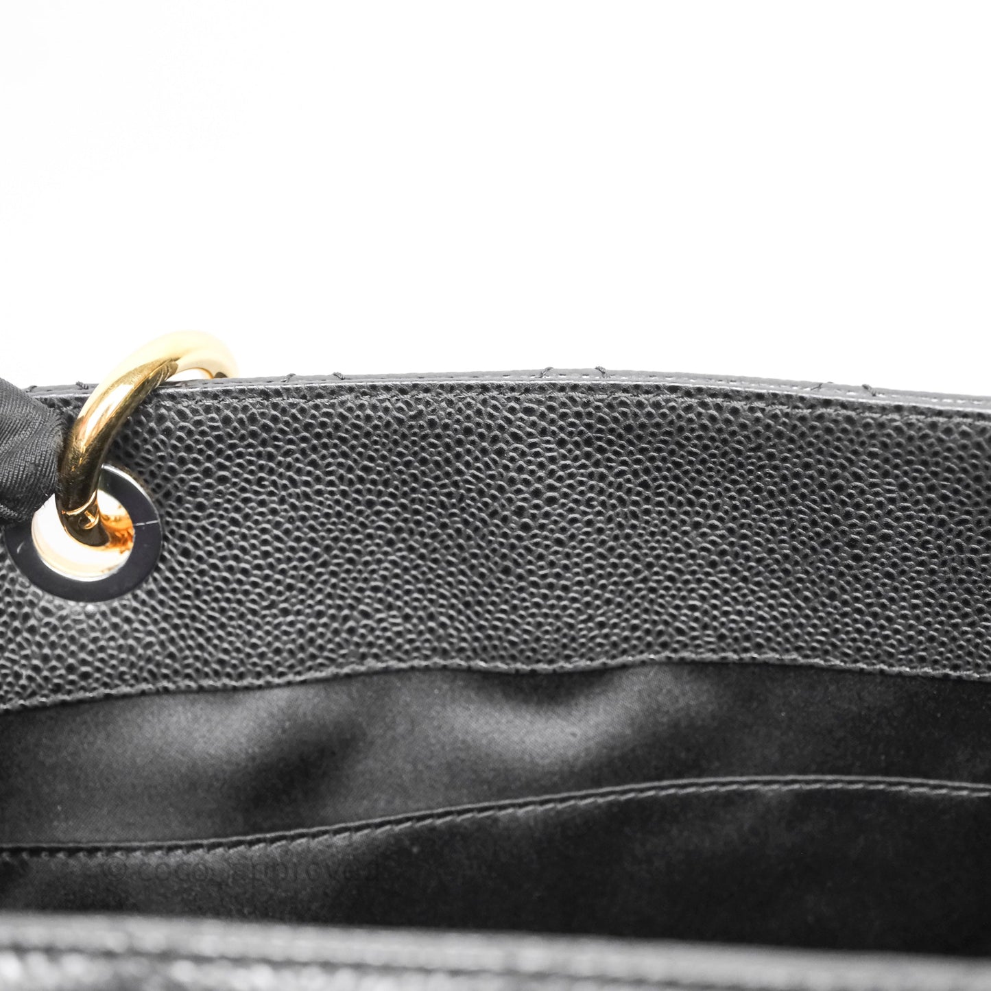 Chanel GST Black Caviar Gold Hardware