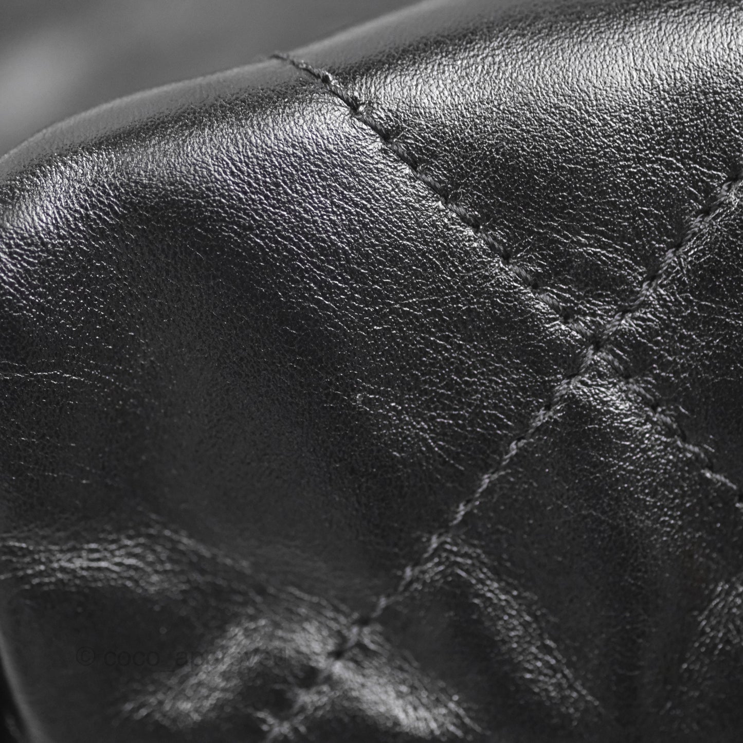 Chanel 22 Small Black Calfskin So Black Hardware