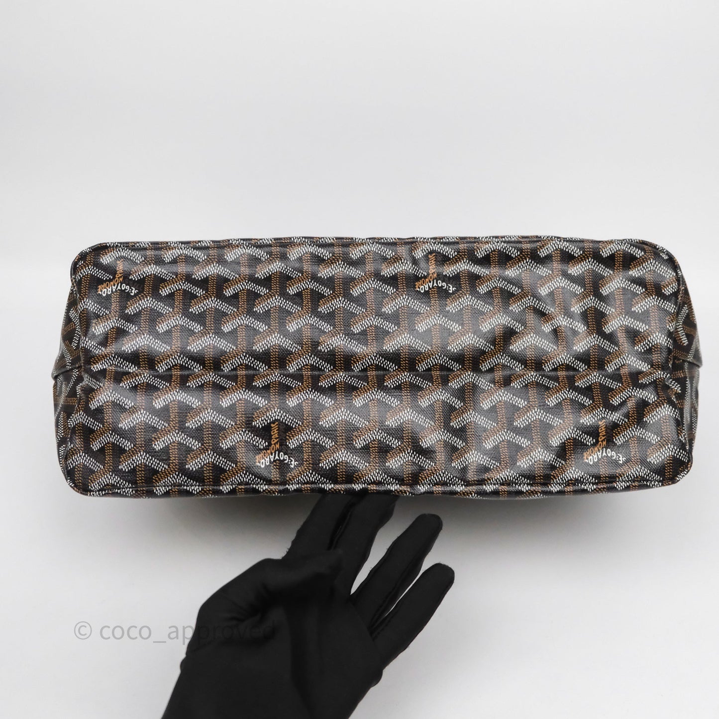 Goyard Bohème Hobo Bag Black & Tan