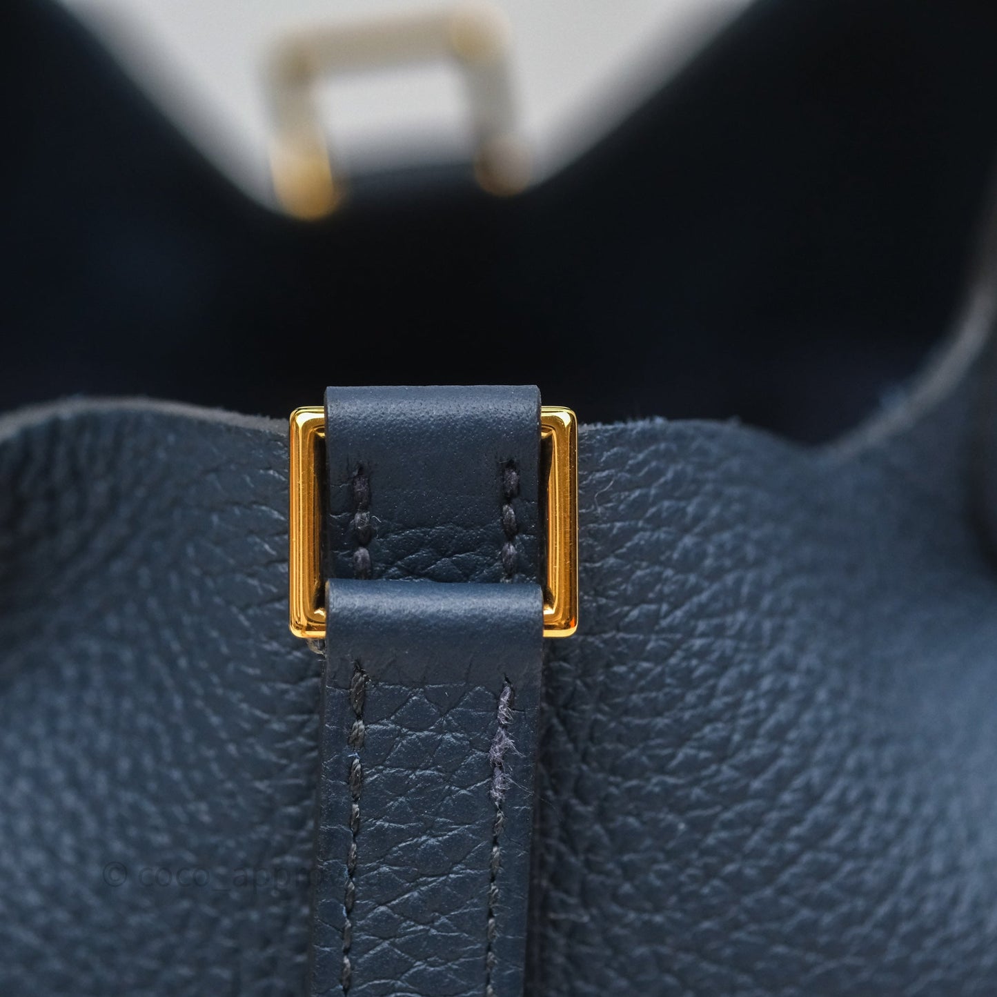 Hermès Picotin Lock 18 Bleu de Prusse 7P Clemence Gold Hardware