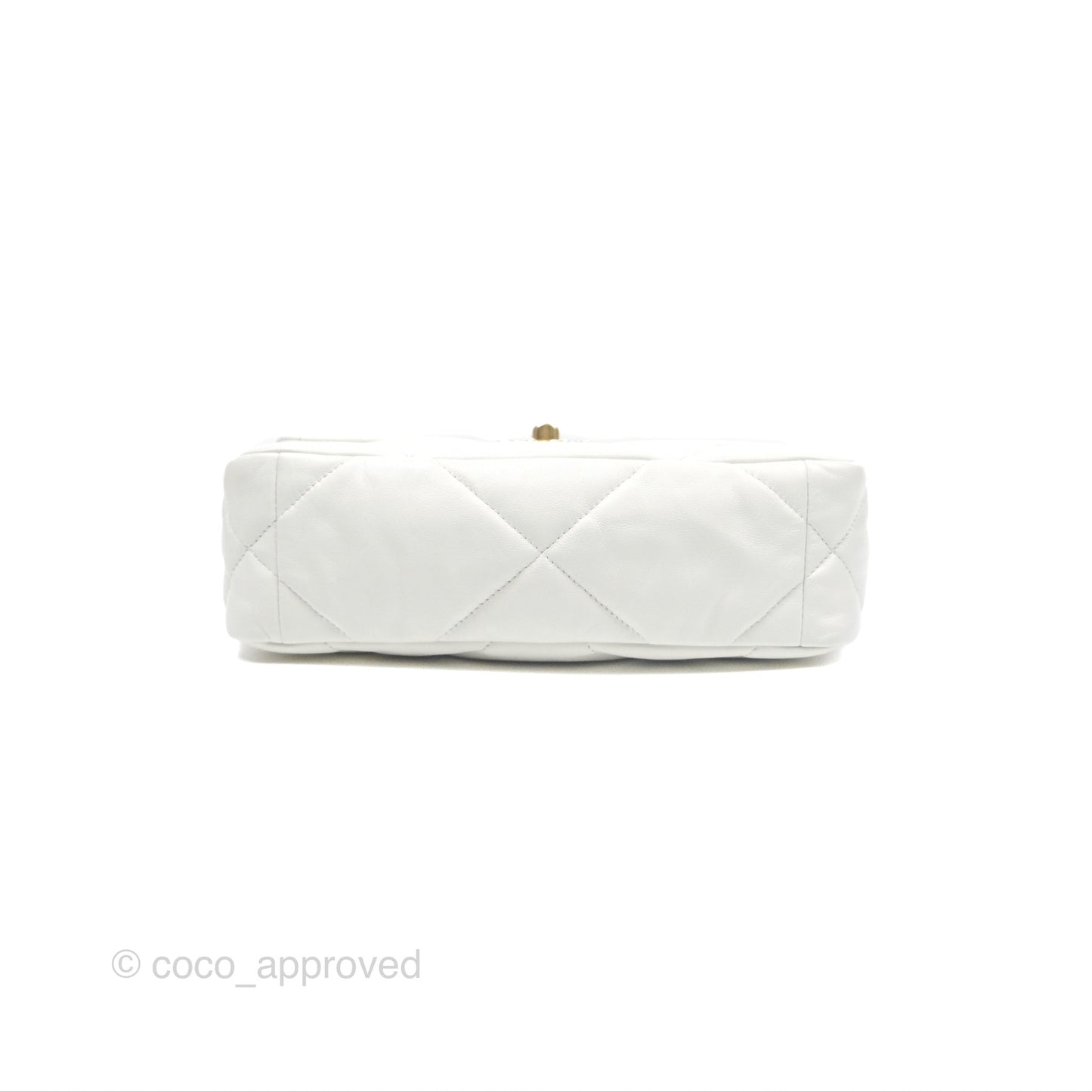 Chanel 19 Small Off White Mixed Hardware