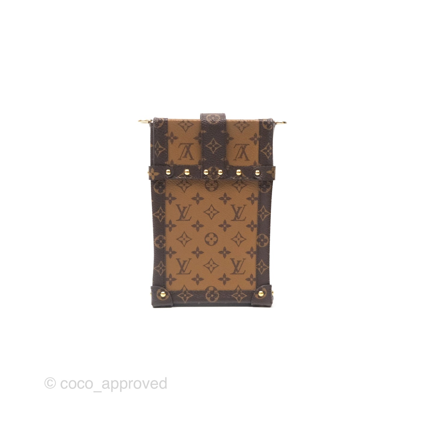 Louis Vuitton Reverse Monogram Pochette Vertical Trunk