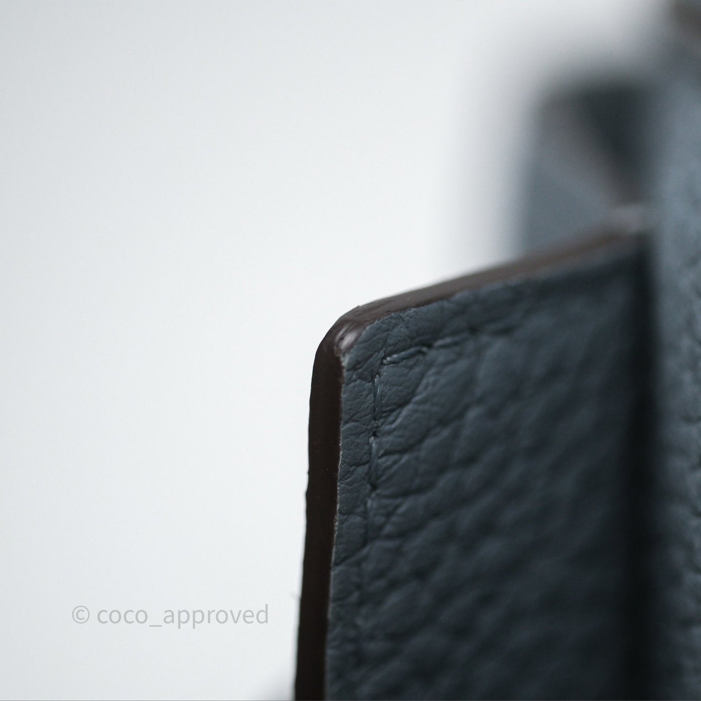 Delvaux Cool Box Nano Taurillon Soft Grained Calfskin Pacific Palladium Hardware