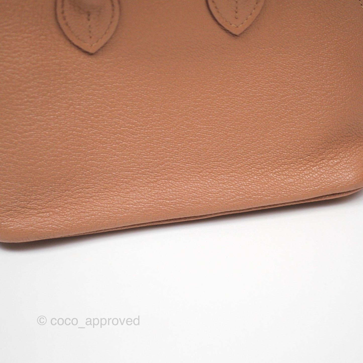 Hermès Bolide Mini 1923 Quebracho 2J Chevre Mysore Gold Hardware