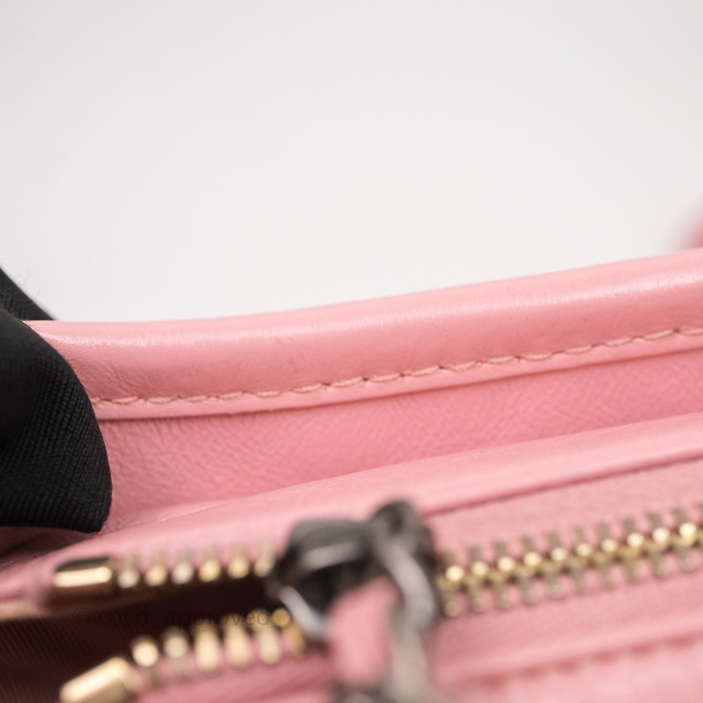 Chanel Small Gabrielle Hobo Quilted Pink Tweed Aged Calfskin