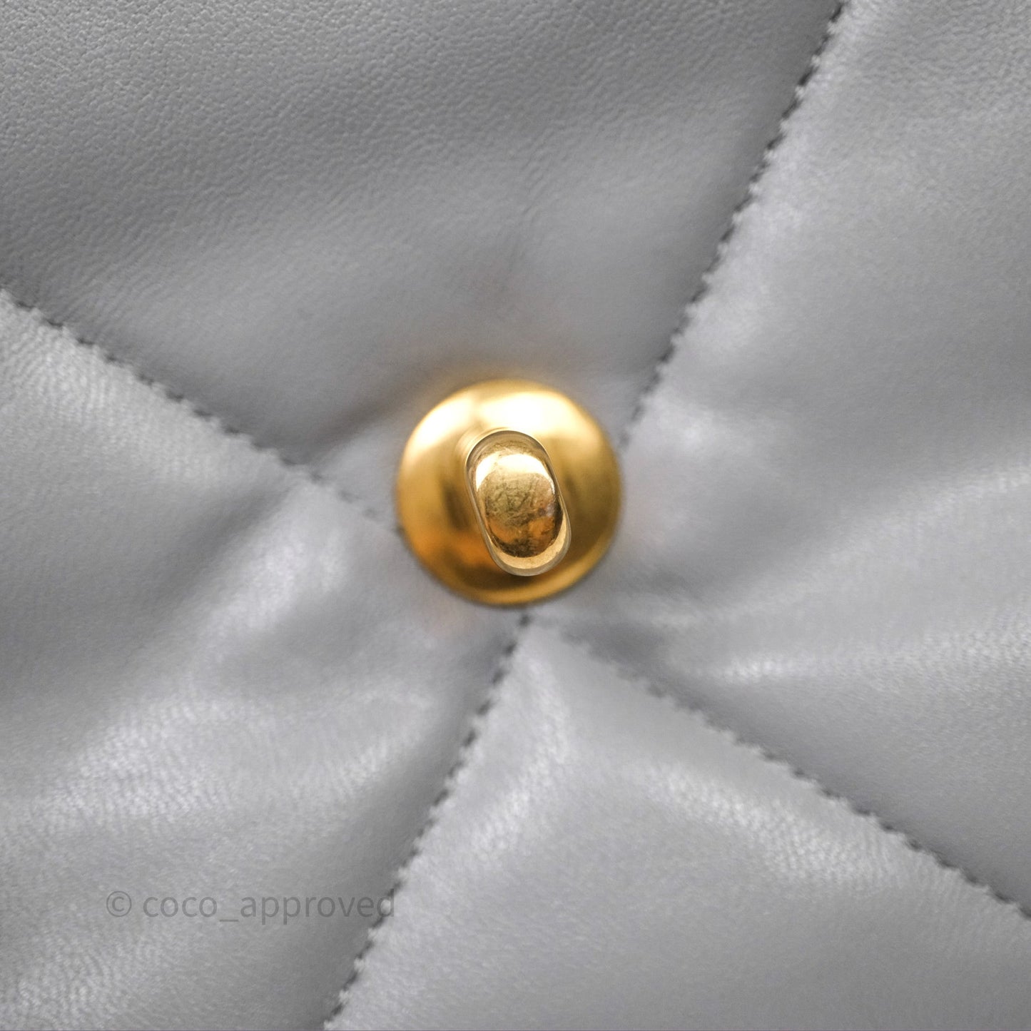 Chanel 19 Small Grey Mixed Hardware