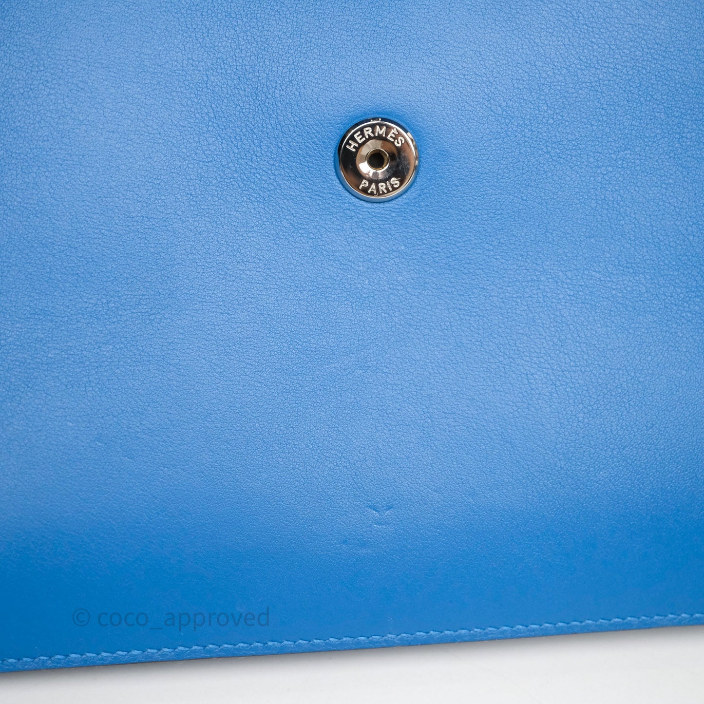 Hermès Catenina Bleu de Galice S7 Swift Palladium Hardware