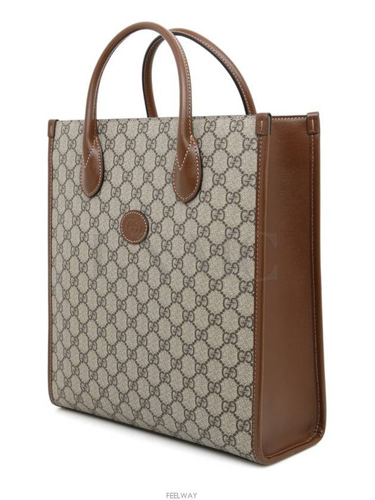 Luxury Gucci Trending 2025 Interlocking G Supreme Briefcase Crossbag 723308