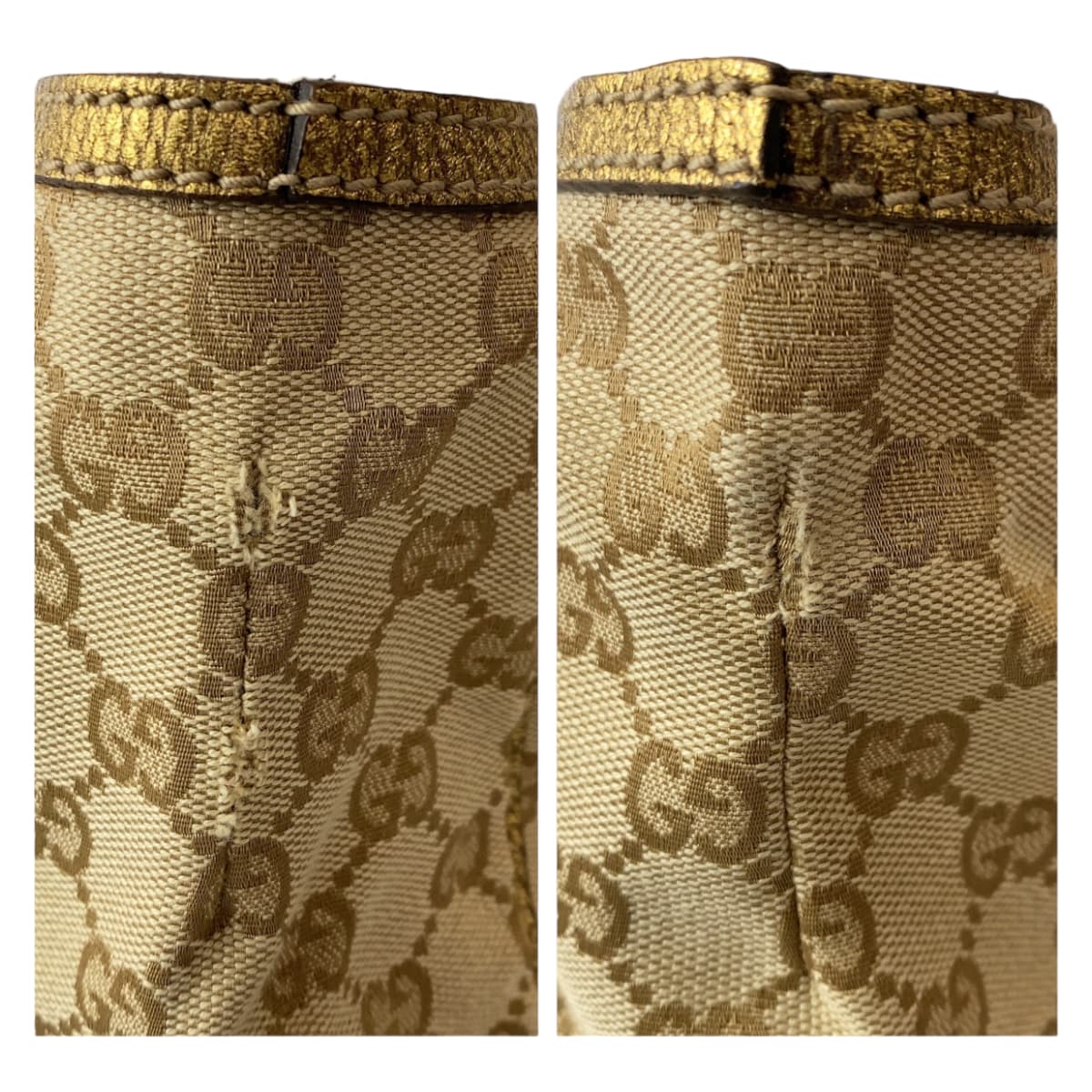 Luxury Gucci Trending 2025 Princy GG Canvas/Leather Shoulder Tote Bag