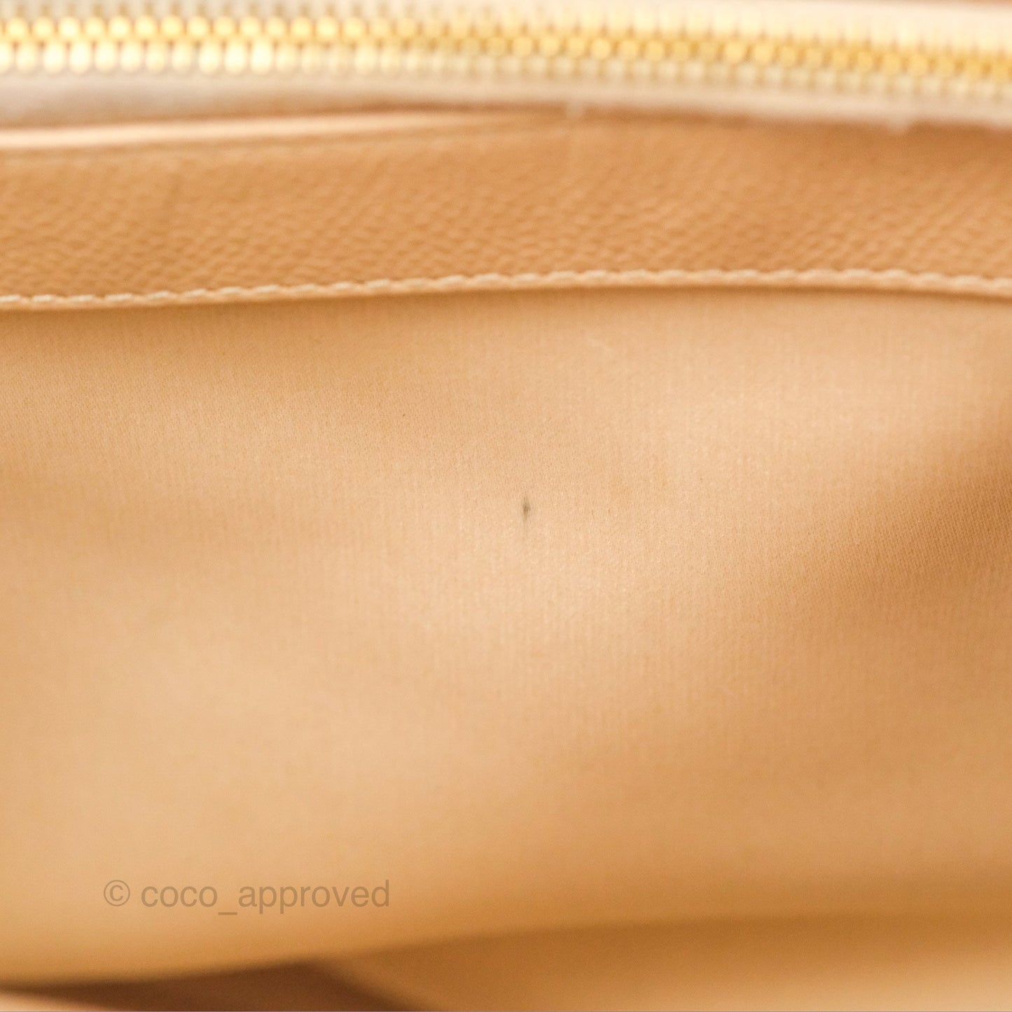 Chanel GST Beige Caviar Gold Hardware