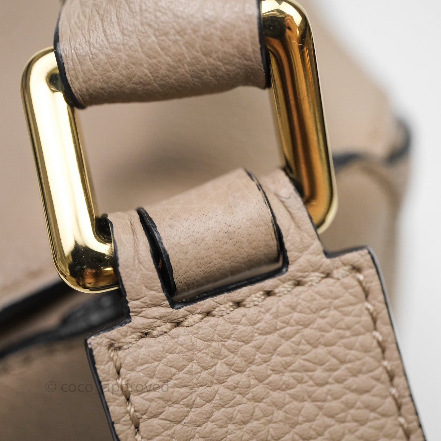 Loewe Small Puzzle Bag Sand Mink Grained Calfskin