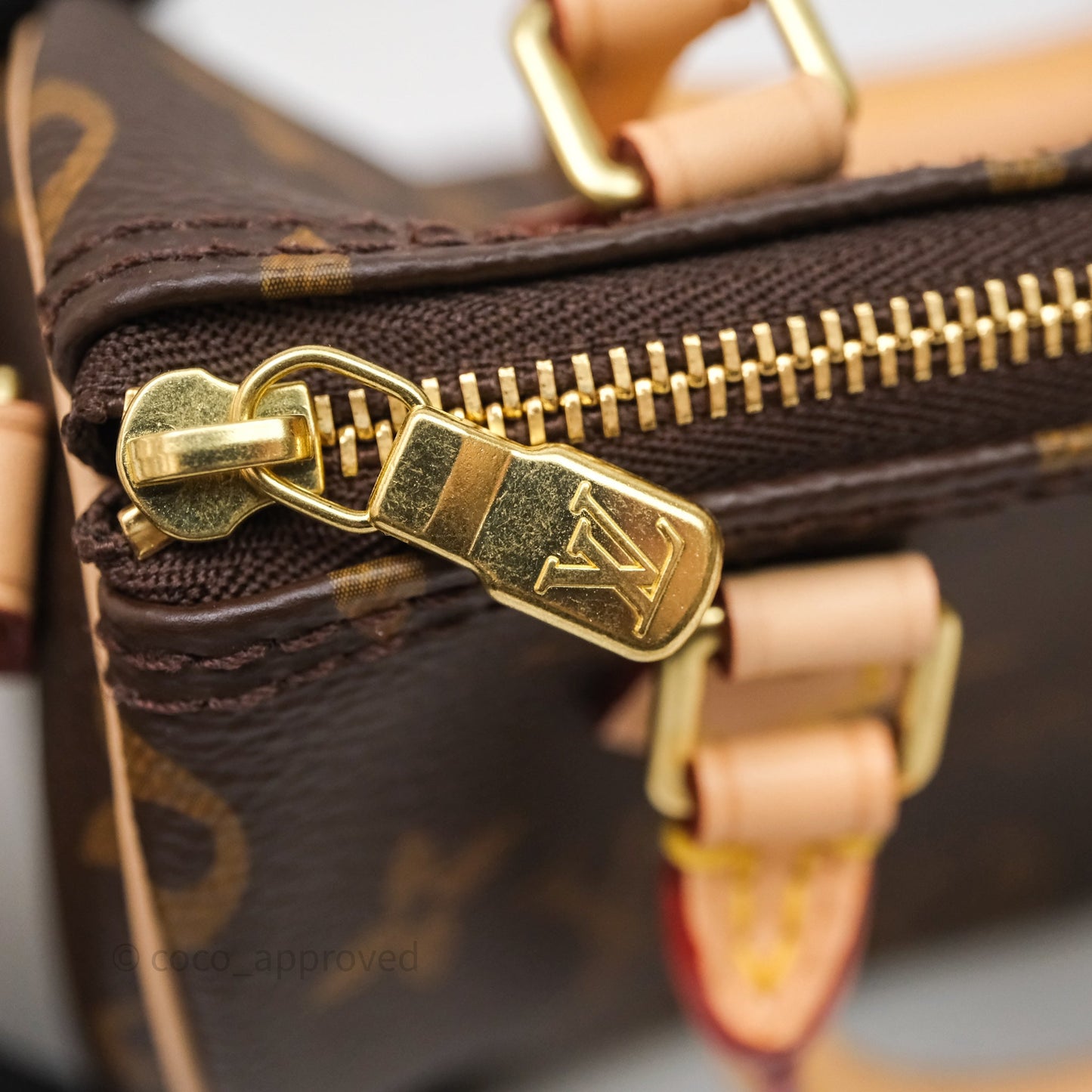 Louis Vuitton Nano Speedy Monogram Canvas