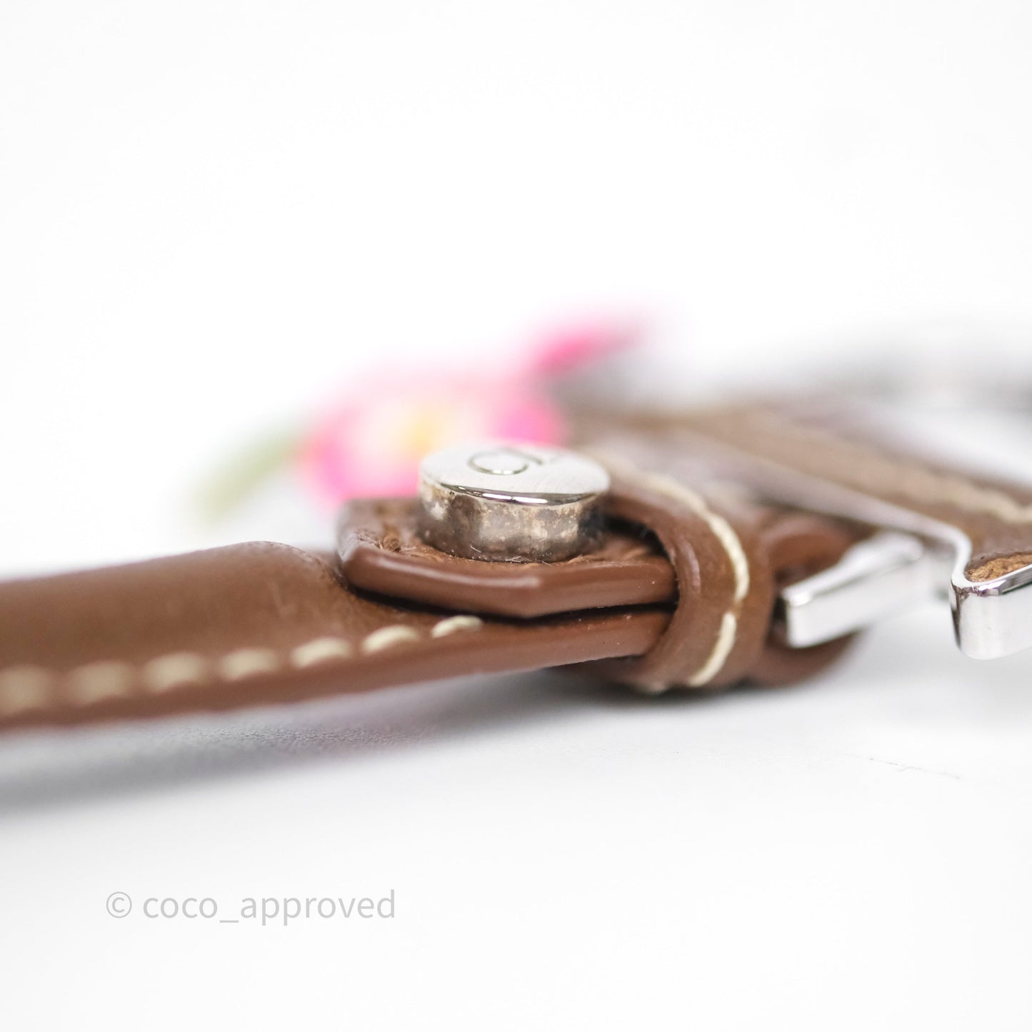 Christian Dior Flower Brown Bracelet