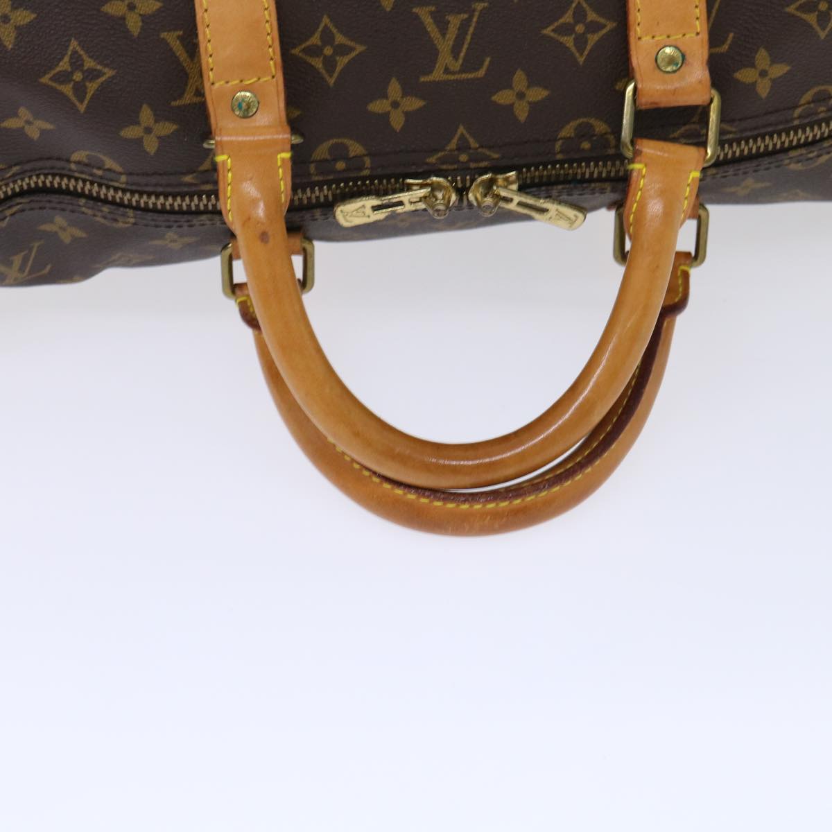 Louis Vuitton Keepall 55  Canvas Travel Bag ()