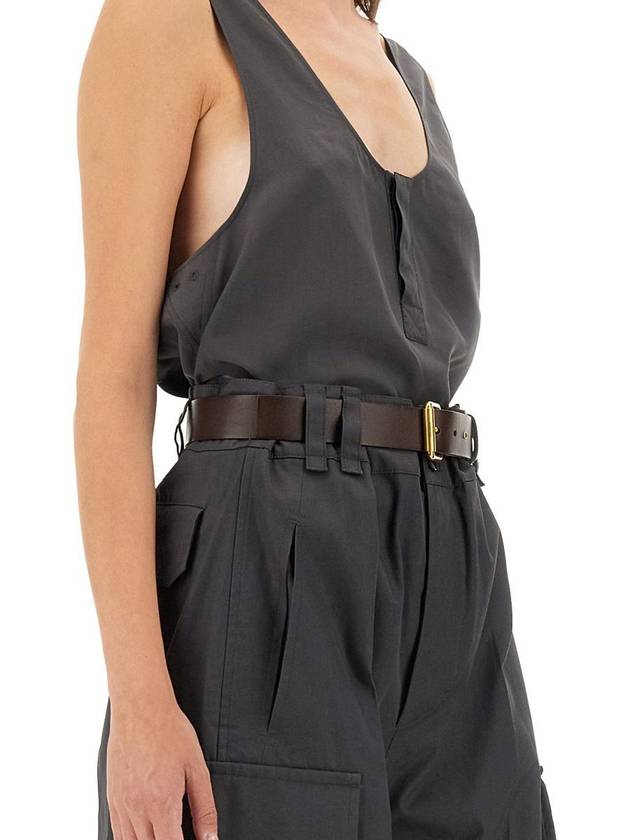 Luxury Saint Laurent Luxury Saint Laurent Tank Top "Henley"