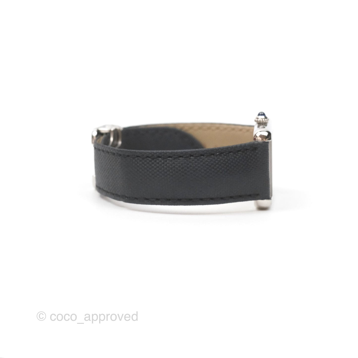 Cartier Tank Solo Watch Small Model Steel Black