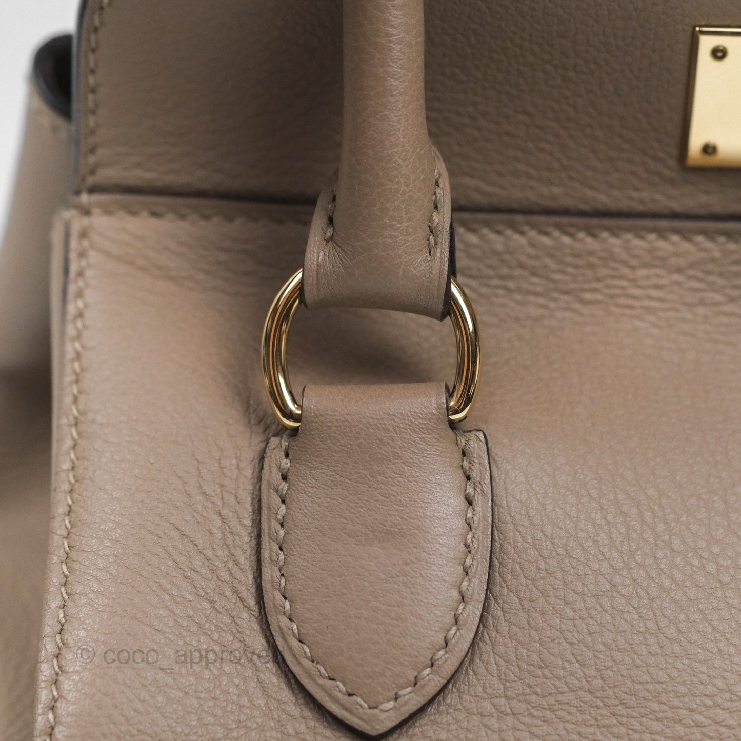 Hermès ToolBox 20 Gris Asphalte M8 Evercolor Gold Hardware