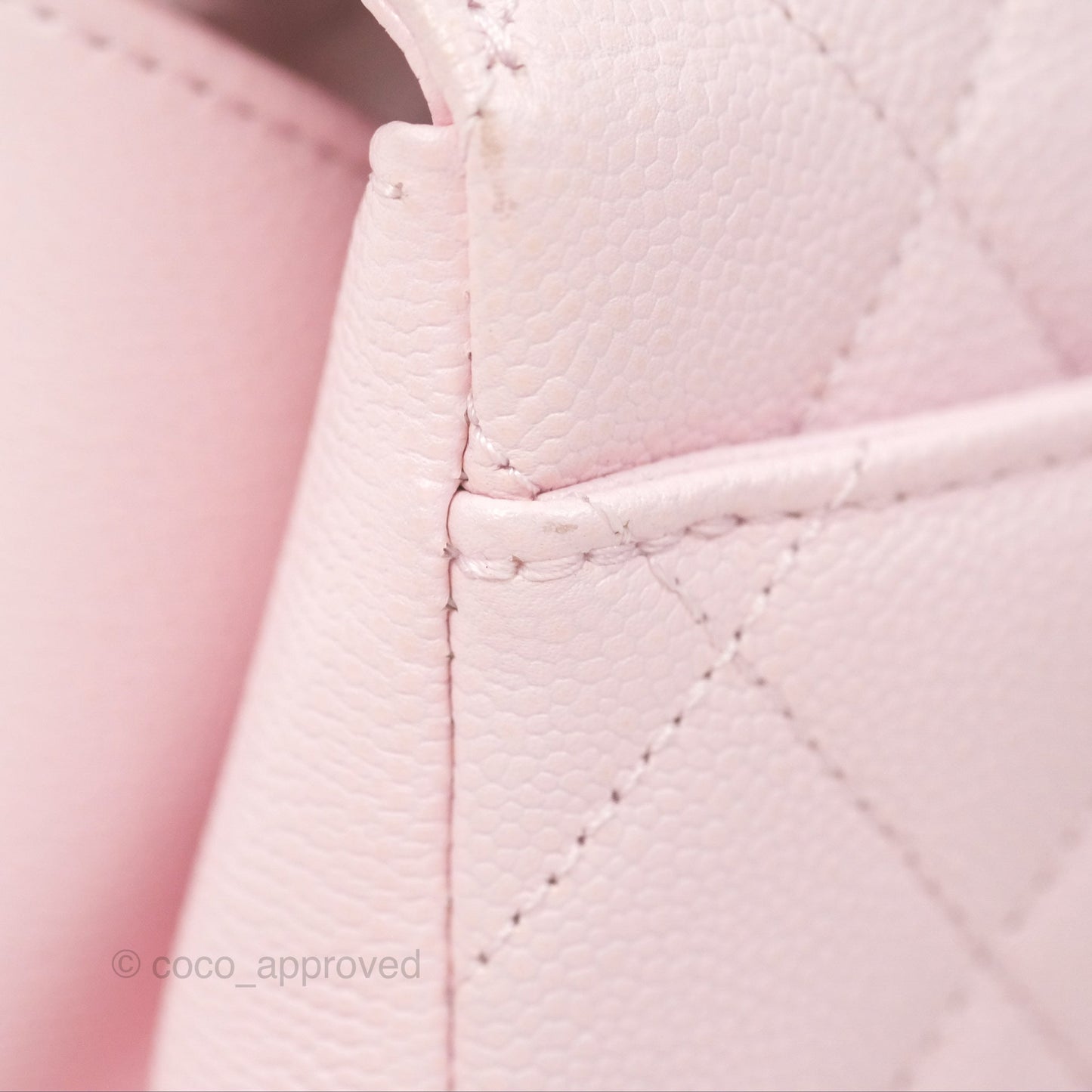 Chanel Quilted Small Business Affinity Flap Pink Caviar Gold Hardware