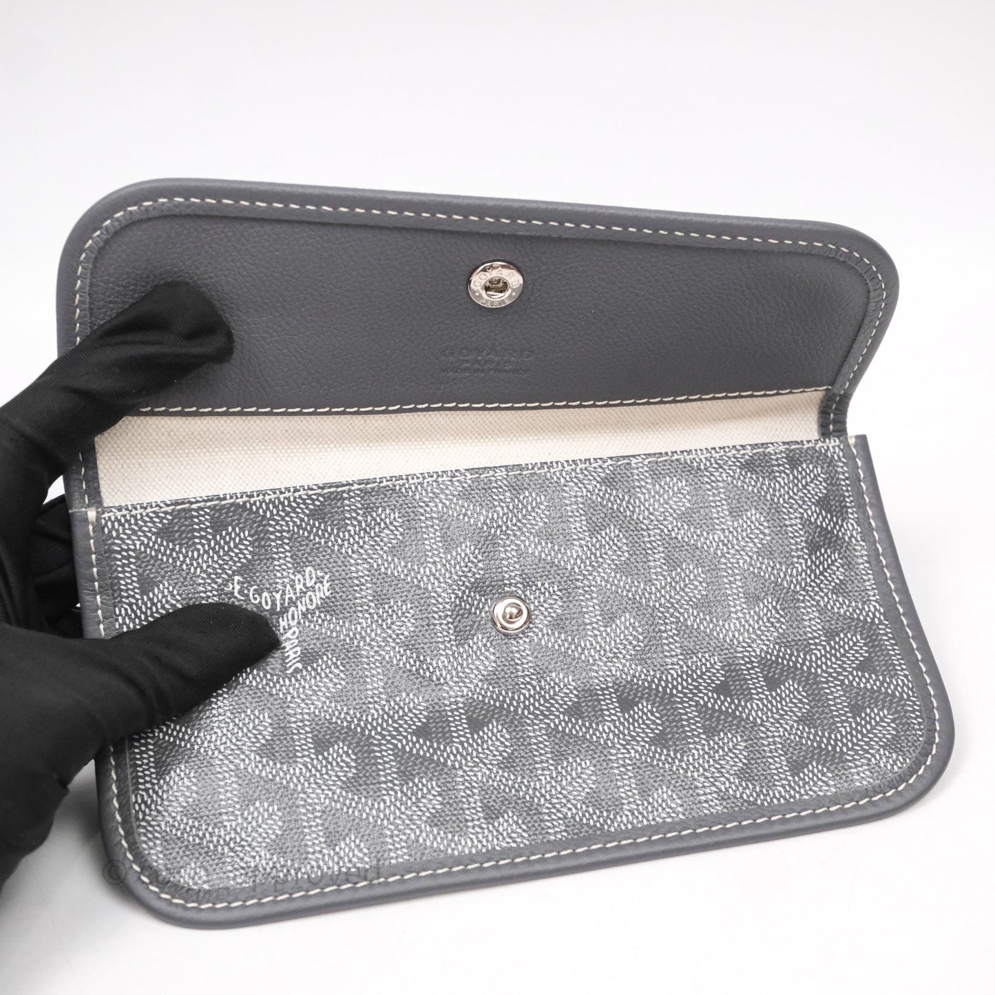 Goyard St Louis Tote PM Grey
