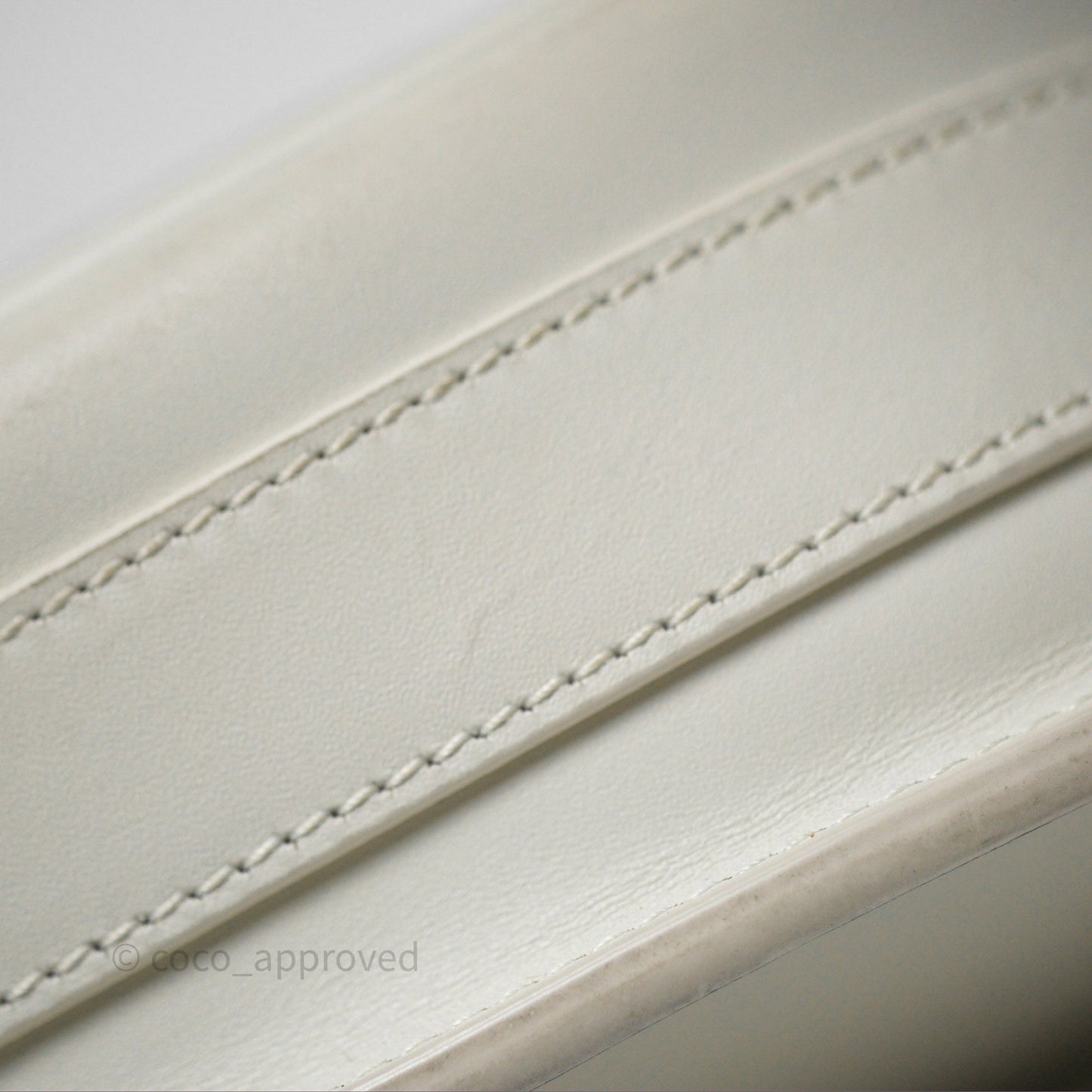 Christian Dior Bobby East-West Bag Calfskin White