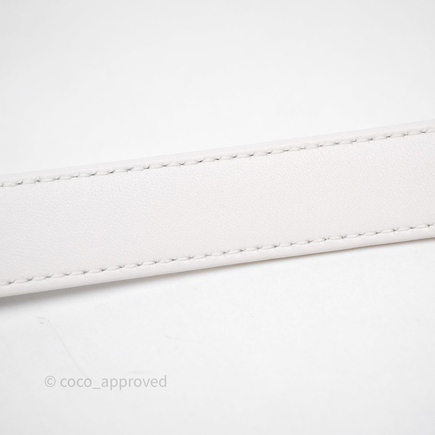 Christian Dior Mini Lady D-Joy White Light Gold Hardware