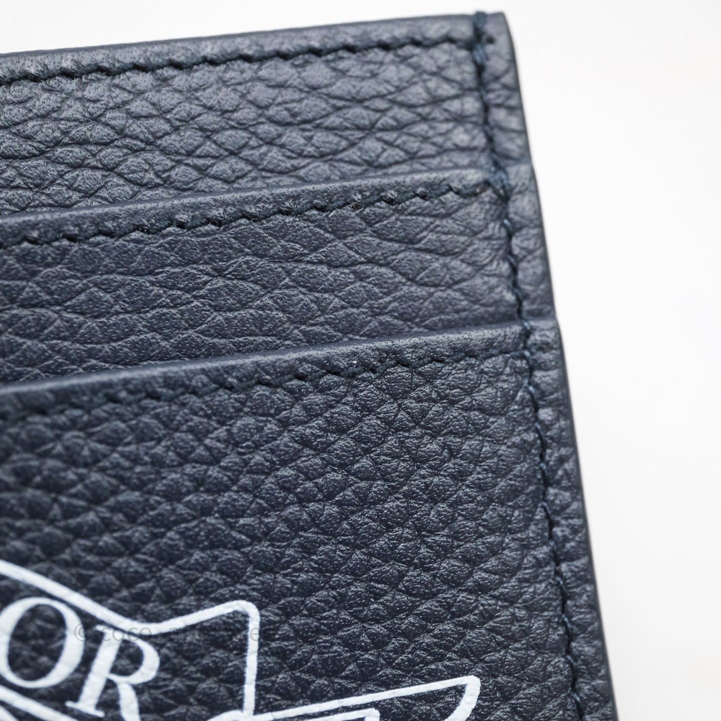 Christian Dior x Jordan Wings Card Holder Navy