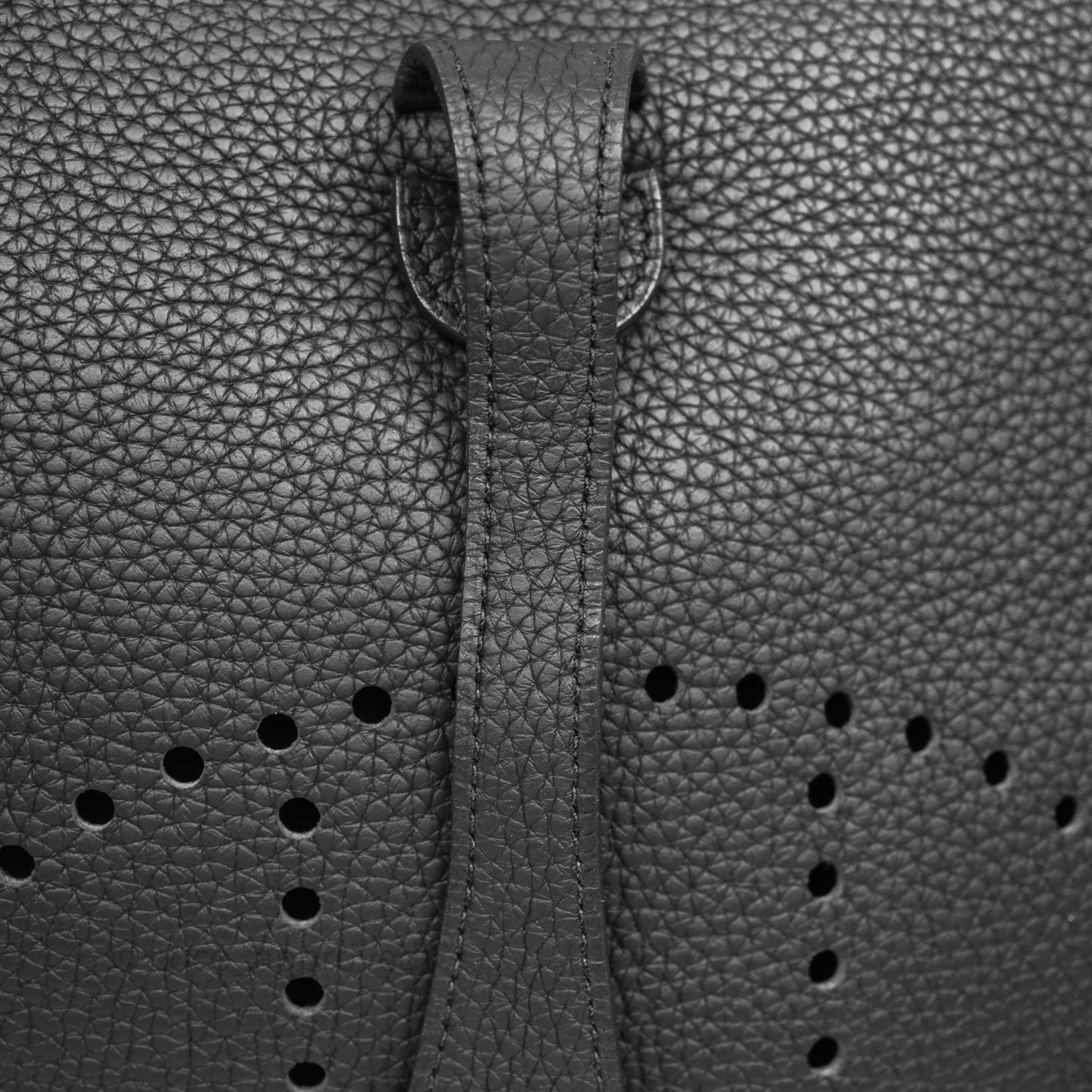 Hermes Evelyne III 29 Black Clemence Gold Hardware