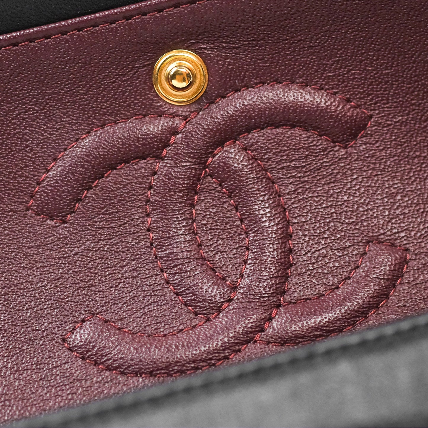 Chanel Small Classic Quilted Flap Black Lambskin Gold Hardware