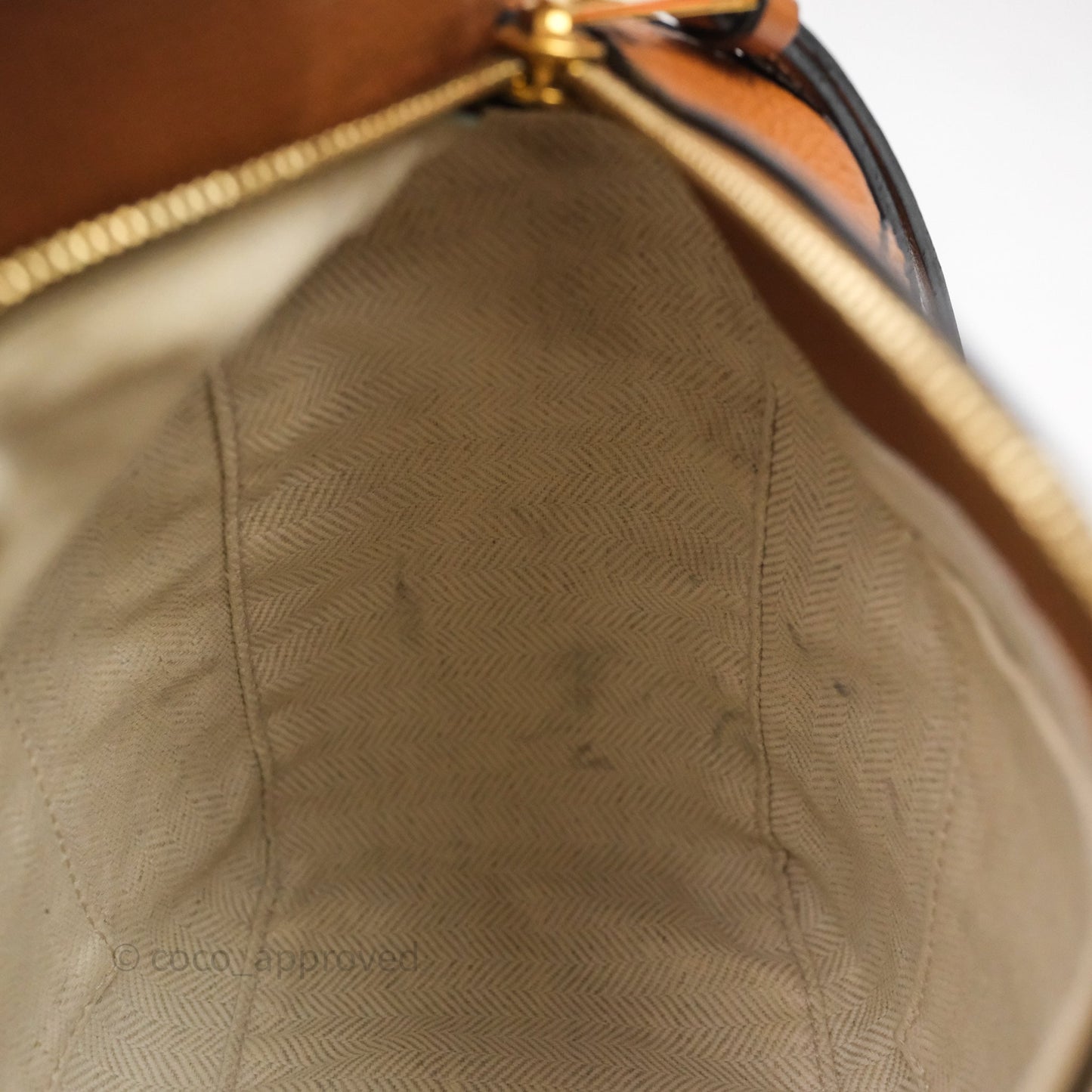 Loewe Small Puzzle Bag Tan Calfskin