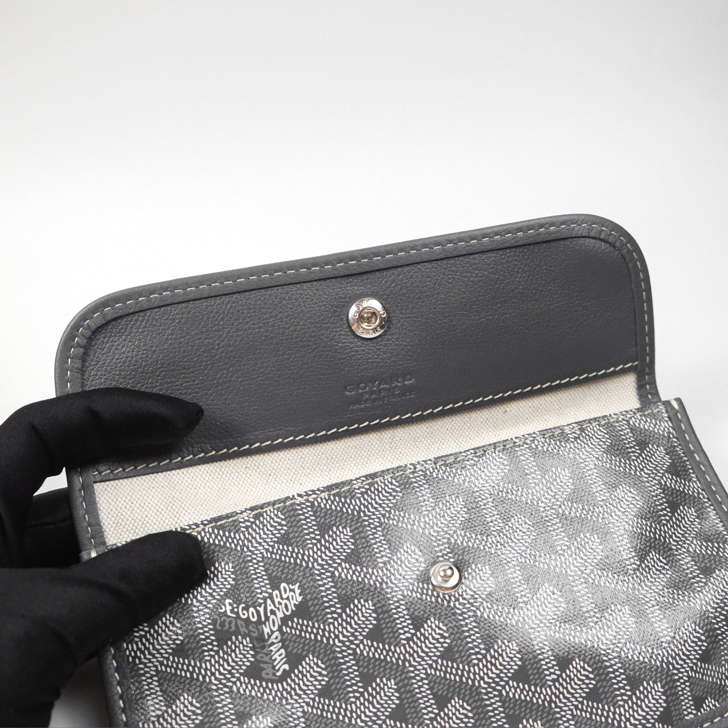 Goyard Bohème Hobo Bag Grey Goyardine Canvas
