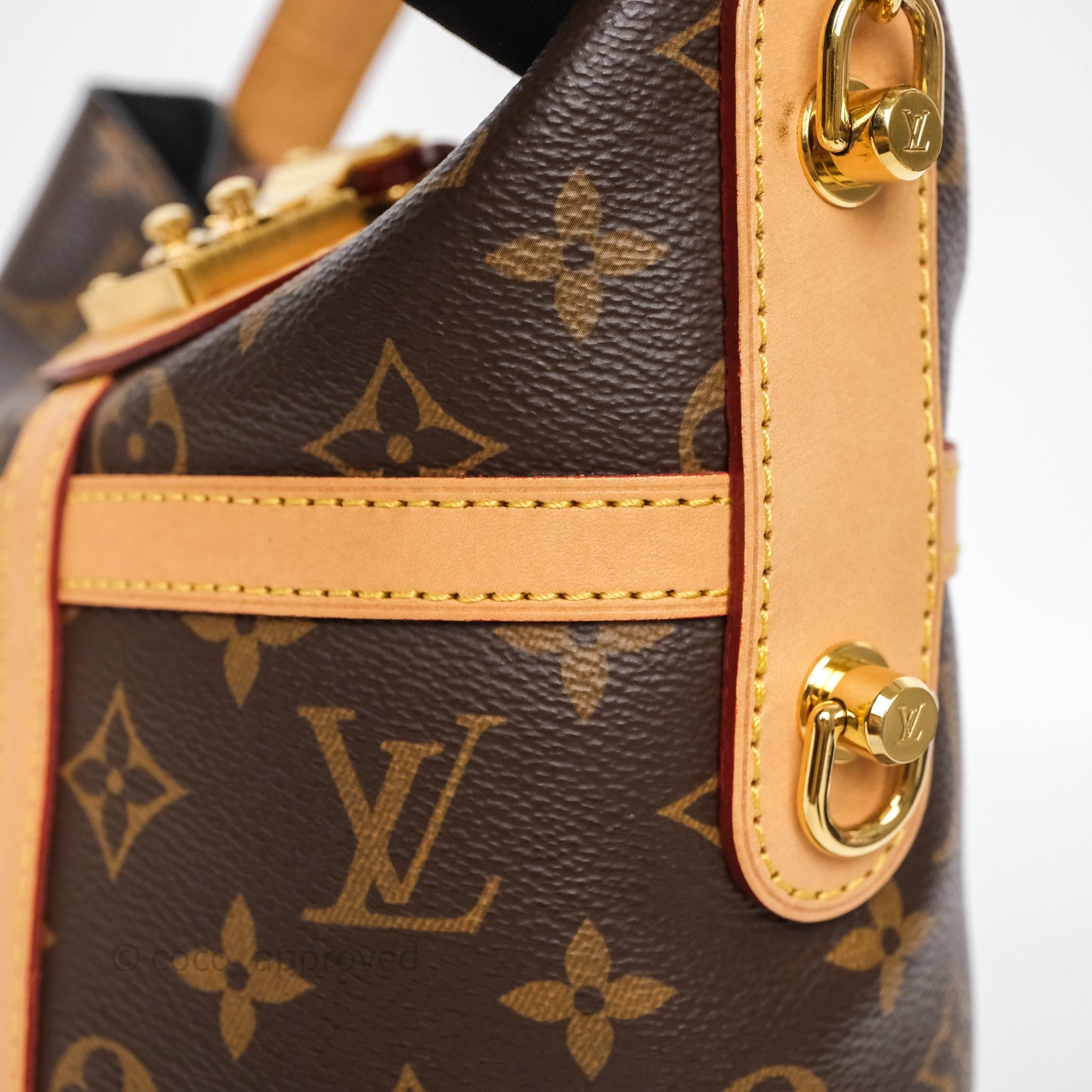 Louis Vuitton Duffle Bucket Bag Monogram Canvas
