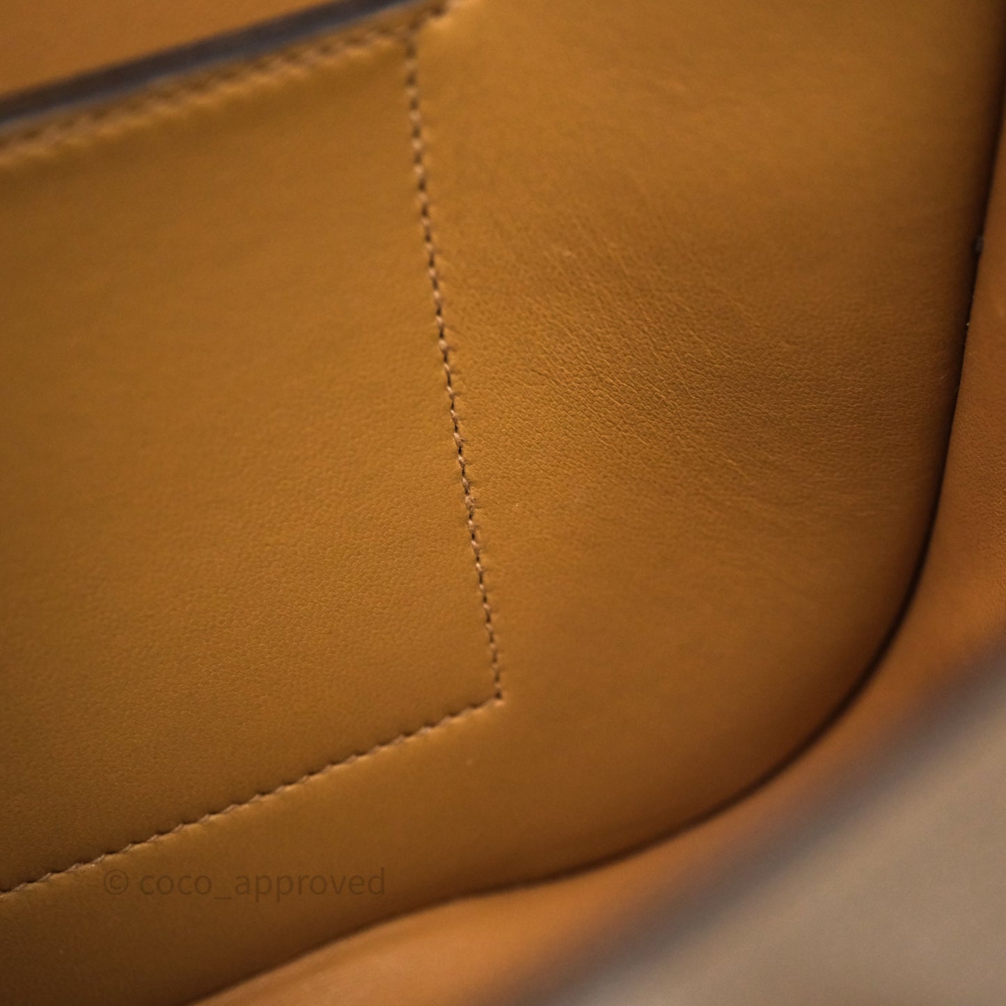 Hermès Della Cavalleria Mini Bag Alezan 3G Epsom Palladium Hardware