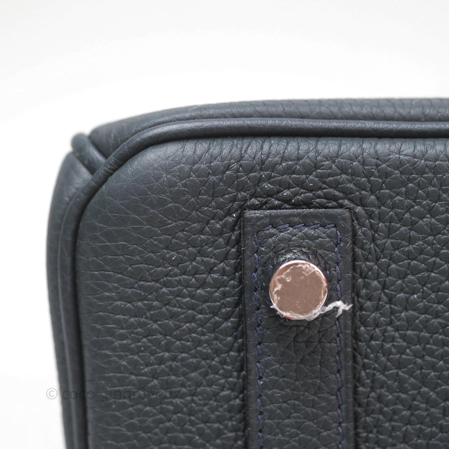 Hermès Birkin 30 Vert Rousseau V0 Togo Palladium Hardware