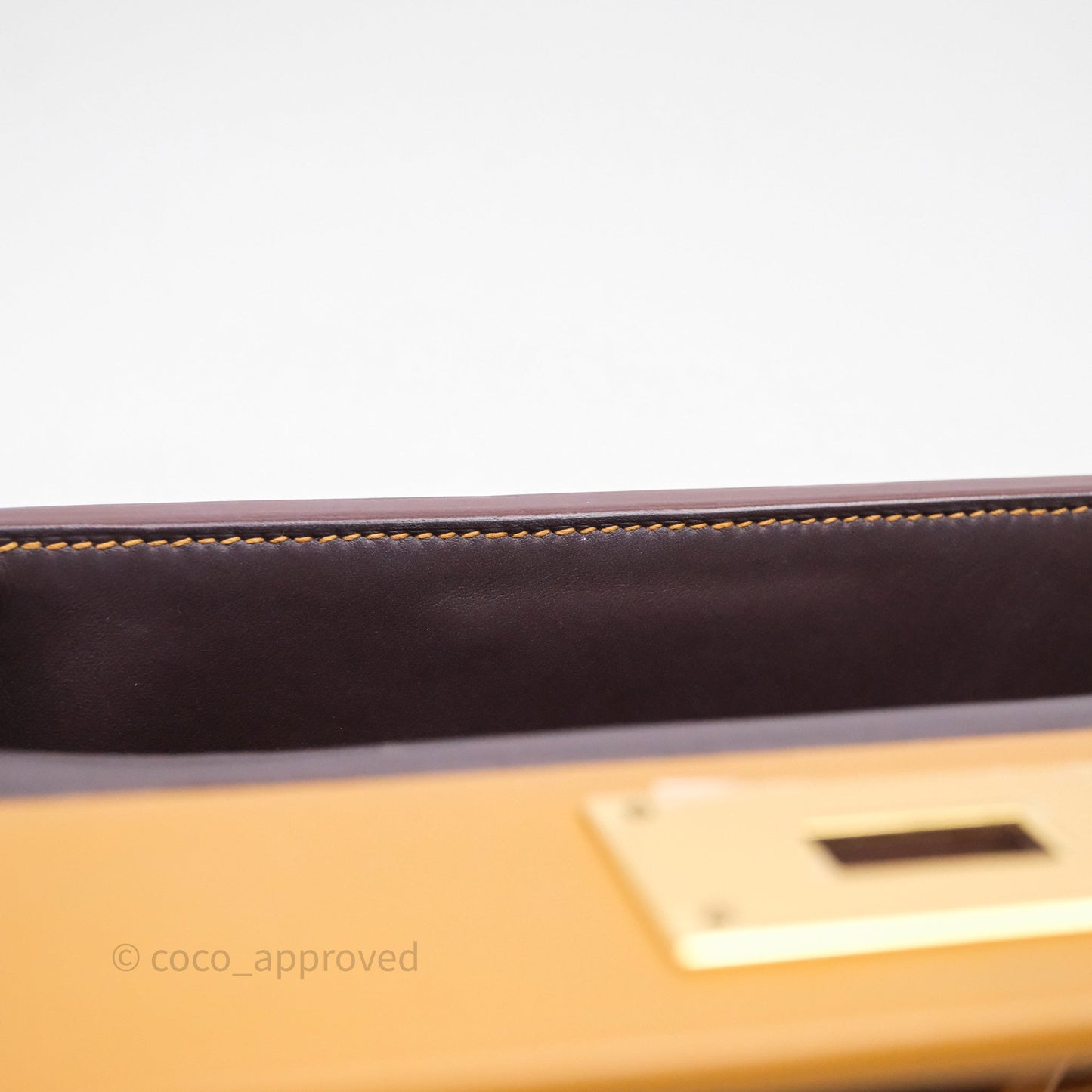 Hermès 24/24 21 Mini Caramel/Sesame/Rouge Sellier Gold Hardware