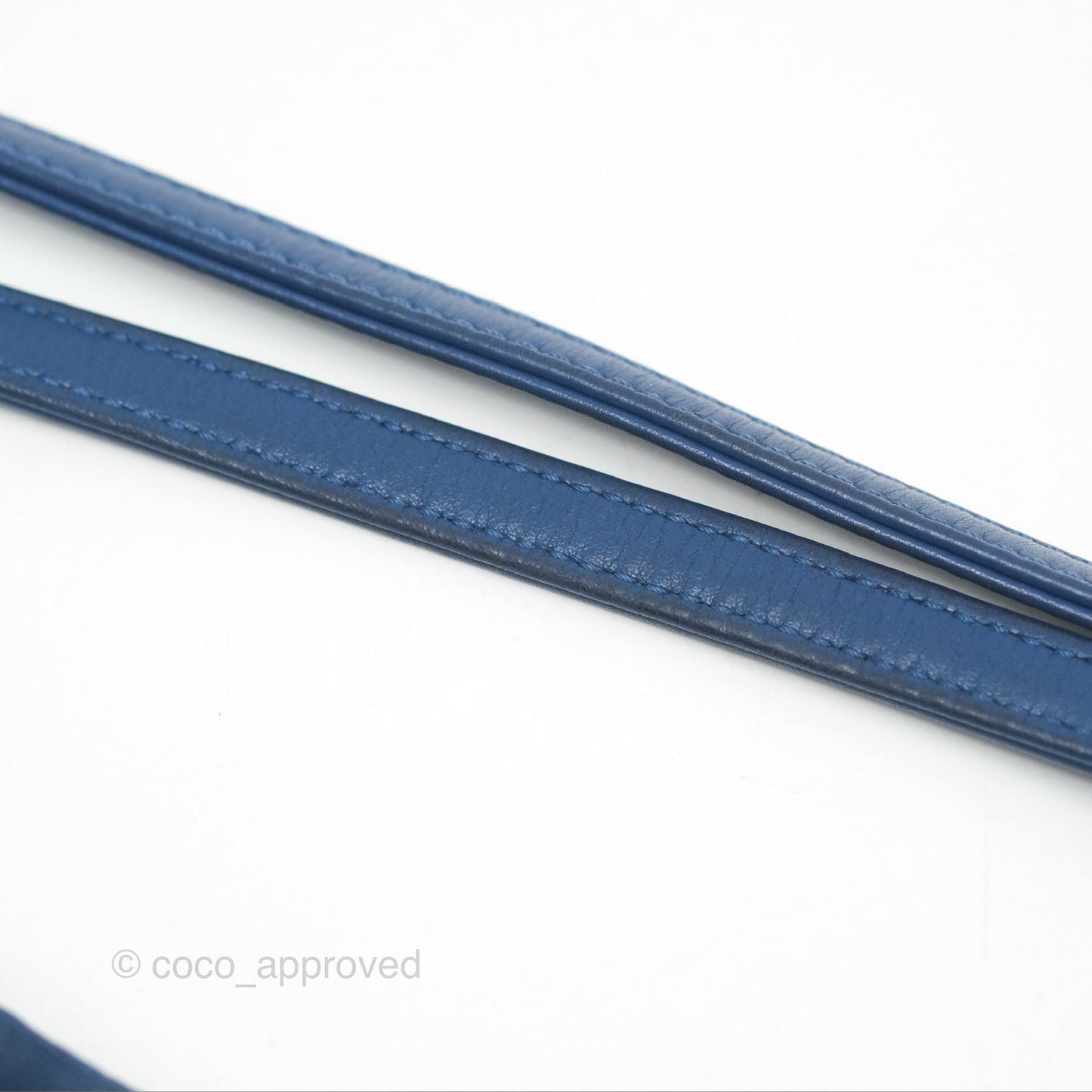 Chanel Medium Deauville Tote Blue Canvas