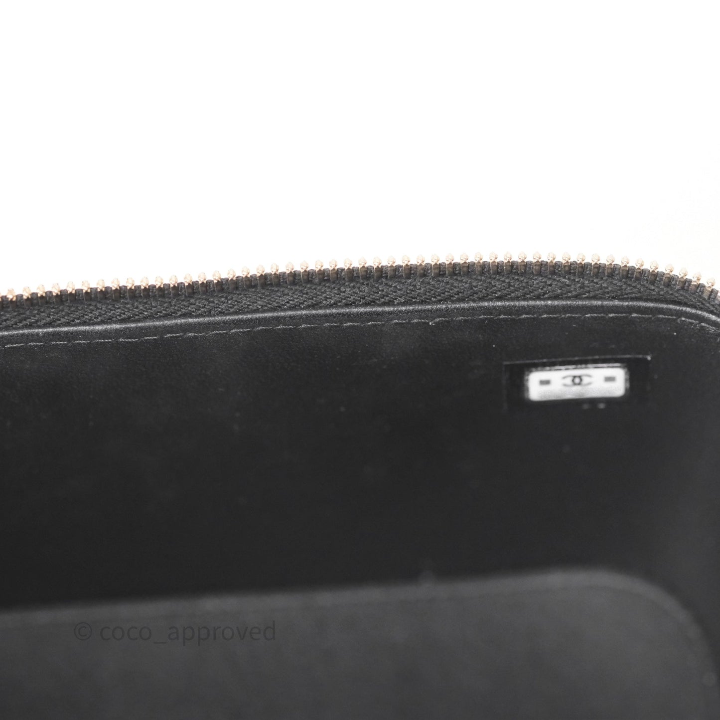 Chanel Crystals Top Handle Vanity Rectangular Black Lambskin Gold Hardware